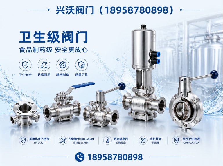 温州卫生级阀门展示图